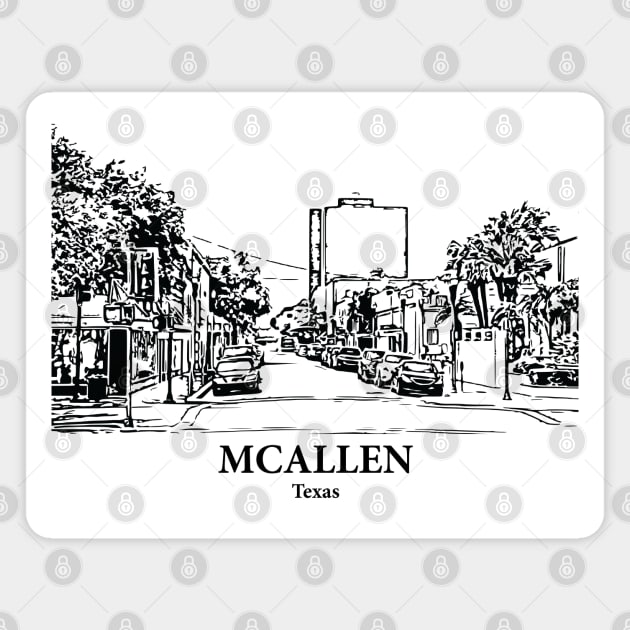 McAllen - Texas Magnet by Lakeric